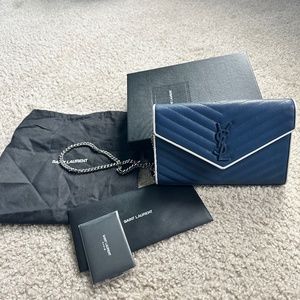 Saint Laurent Chain Wallet